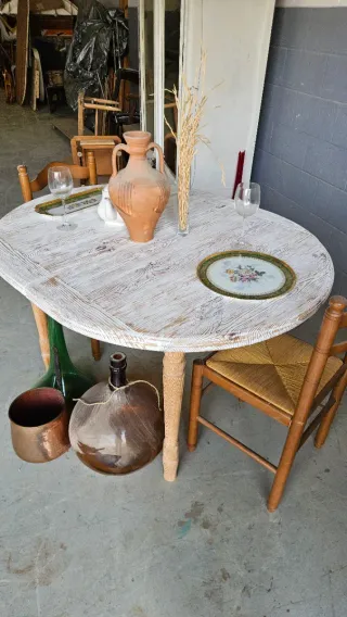 Mesa  rústica