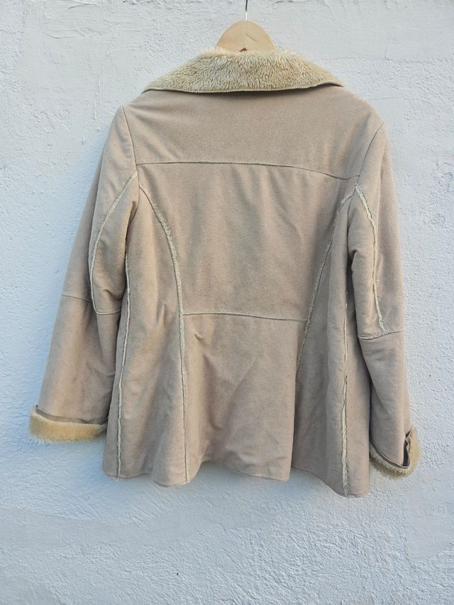 Cazadora de ante y pelo