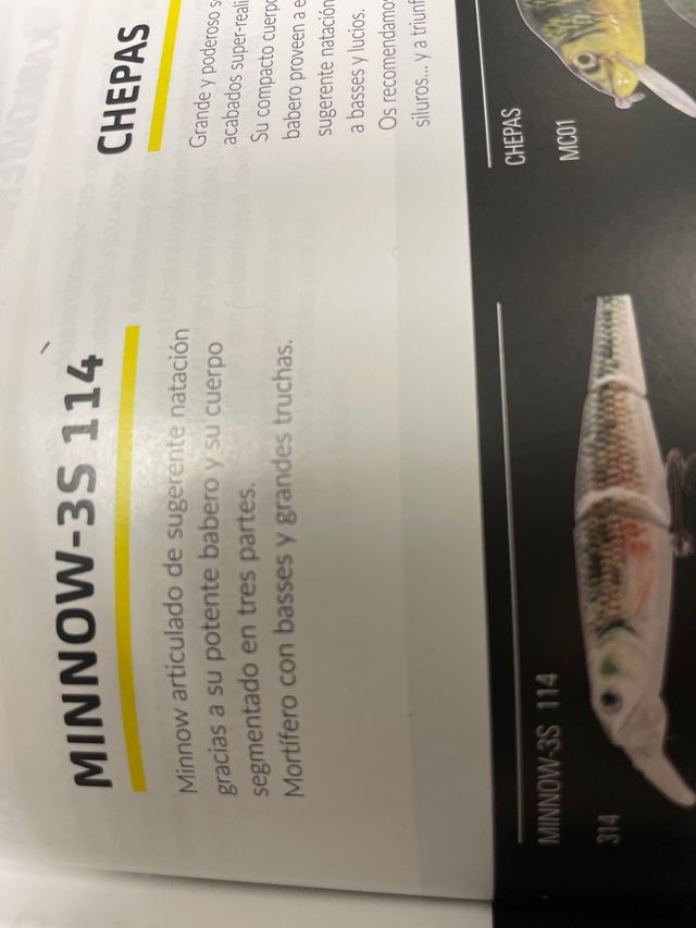 Señuelo Yokozuna Minnow 3S 114.