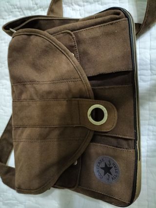 Bolso Converse marrón unisex