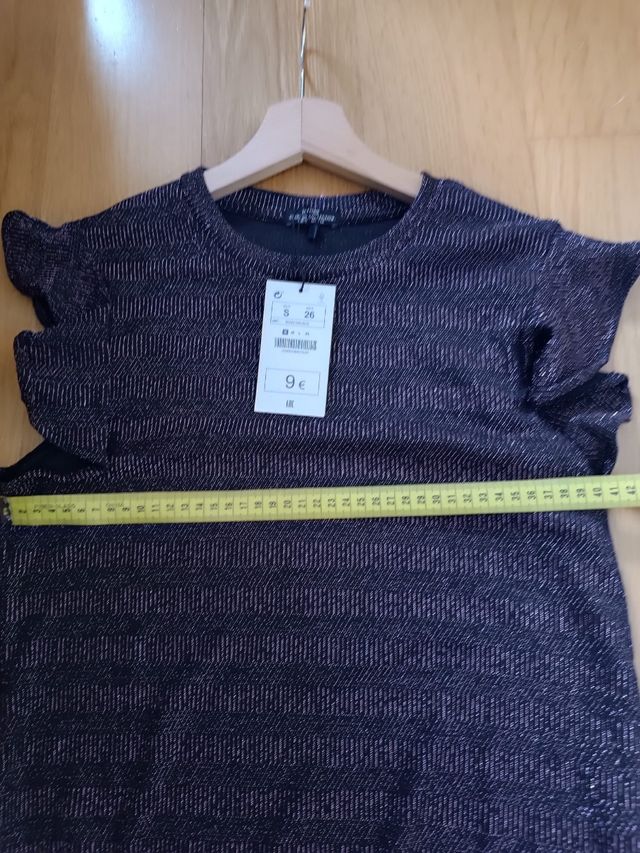 Camiseta brillo rosa