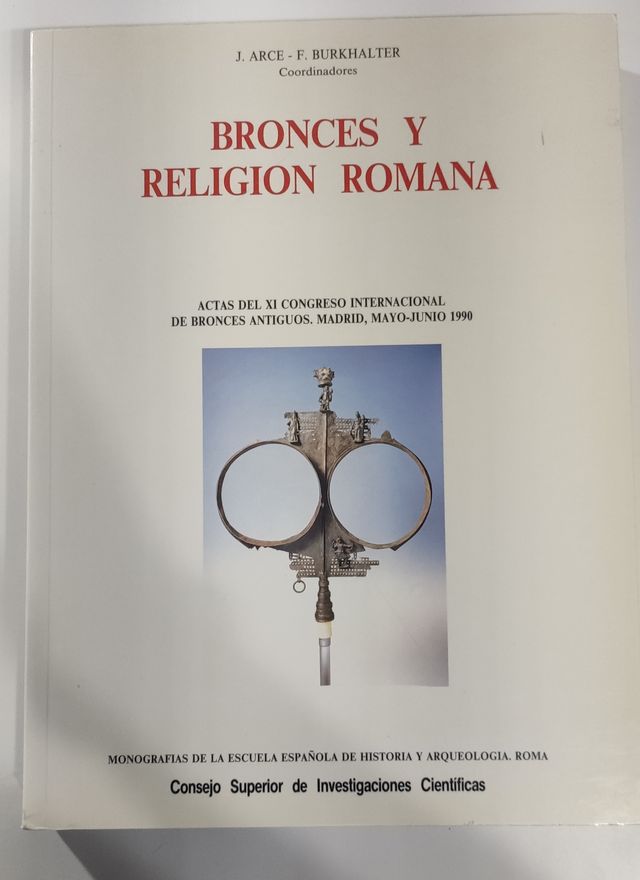 Bronces y religión romana: Actas del XI Congreso
