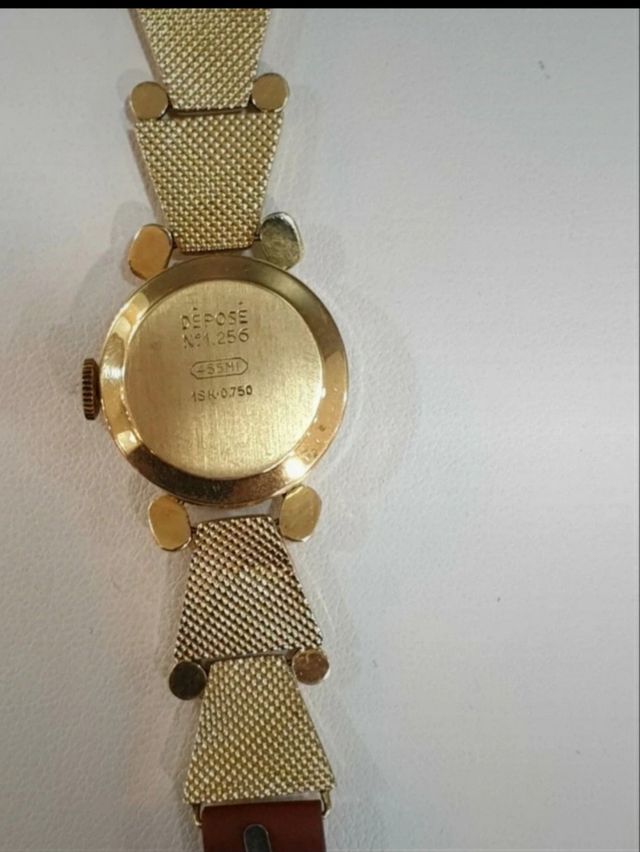 Orologio Vulcain da donna, oro 18k