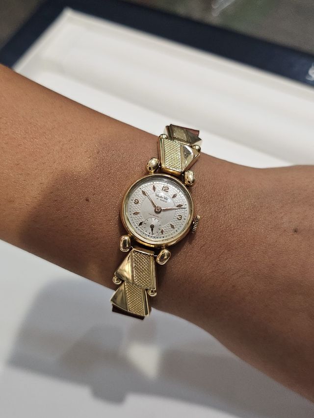 Orologio Vulcain da donna, oro 18k