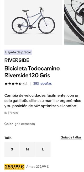 Bicicleta B'Twin Riverside 