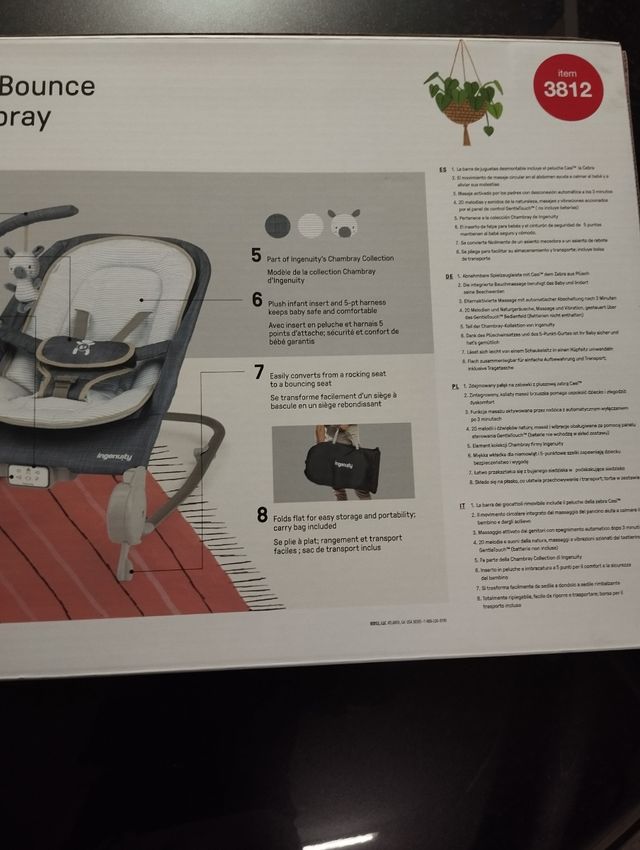 Sdraietta Ingenuity Happy Belly