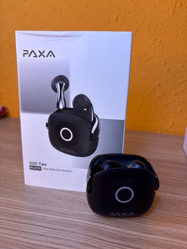 Auriculares Paxa SU6-TWS negros