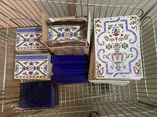 Azulejos Vintage Sevilla: 20 uds