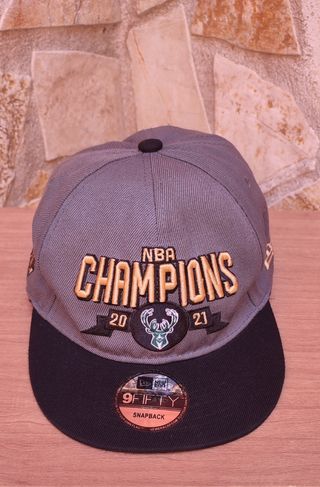 Cappello Milwaukee Bucks New Era 9FIFTY NBA 2021