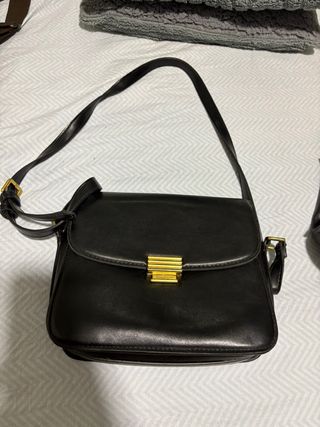 Bandolera Mango negra y dorada