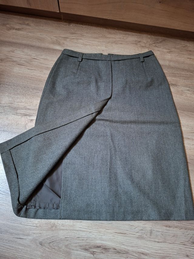 Falda Burberry gris - Talla M