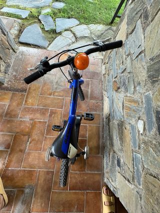 Bicicleta niño 16" azul