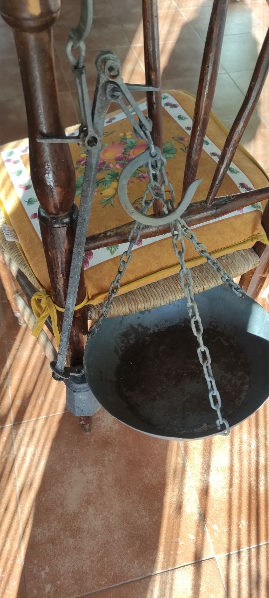 Báscula romana antigua