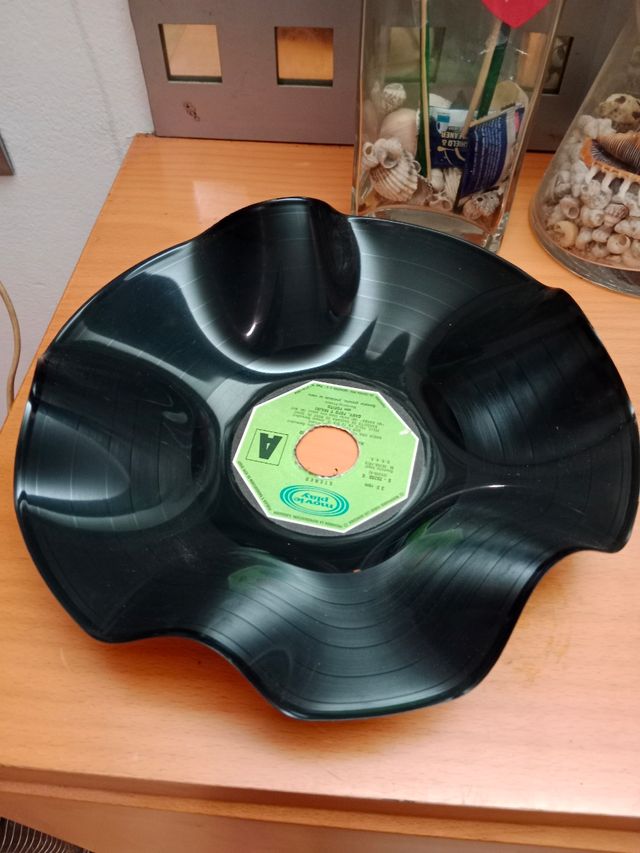 Plato vinilo vintage