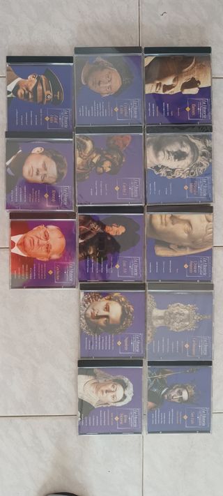 16 CDs Historia Universal