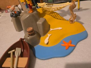 Playmobil Naufragos Isla