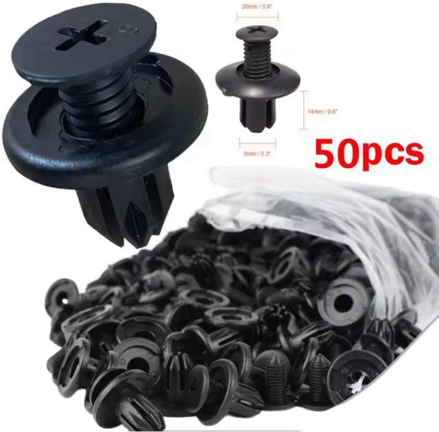 remaches de plástico