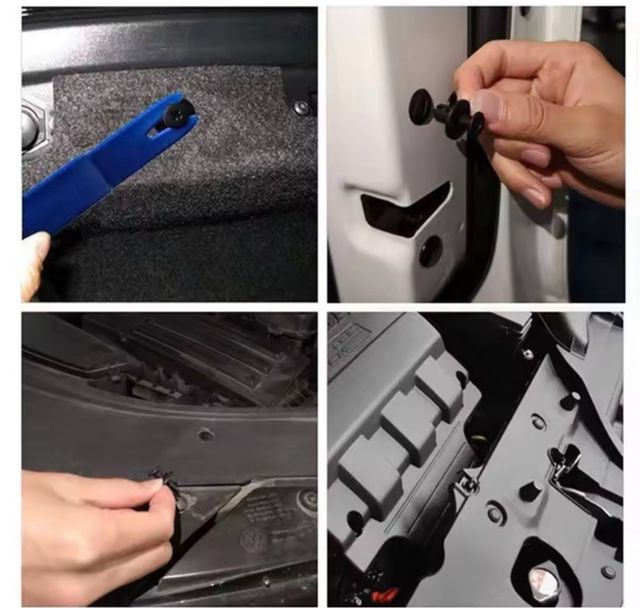 remaches de plástico