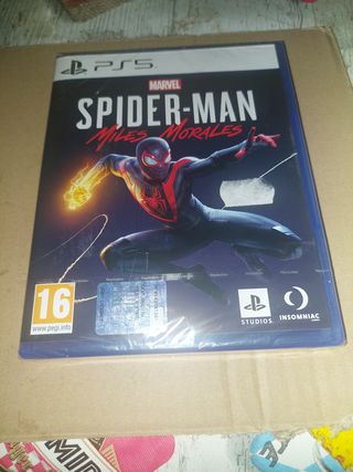 -PRECINTADO- SPIDERMAN MILES MORALES PS5
