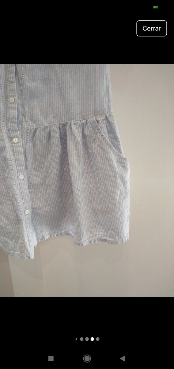 Vestido rayas Zara Kids niña