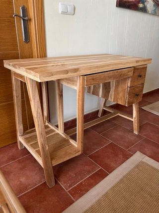 Escritorio madera maciza