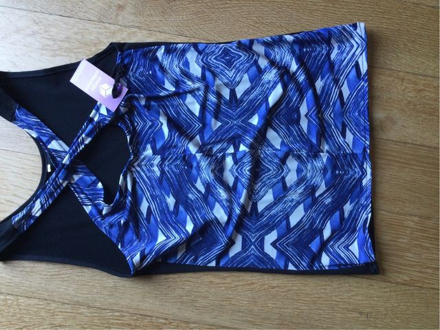 Top estivo bicolore Y2k