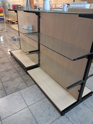 Góndola expositora mostrador