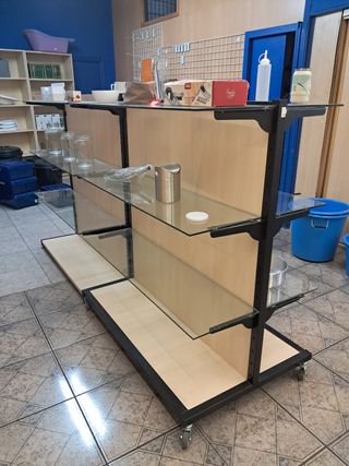 Góndola expositora mostrador