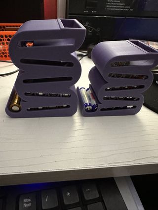 Porta Batterie 3D - AA/AAA