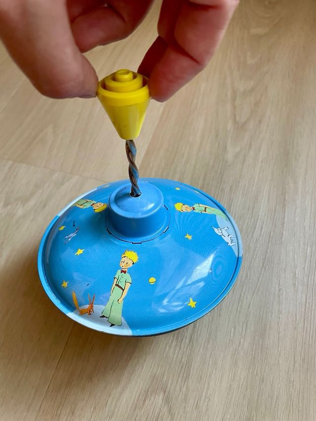 Pião Pequeno Príncipe - Metal