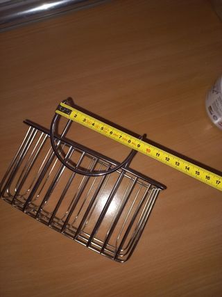 Estanteria escurreplatos metalica para estropajos