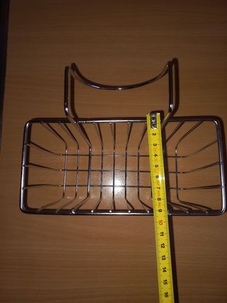 Estanteria escurreplatos metalica para estropajos