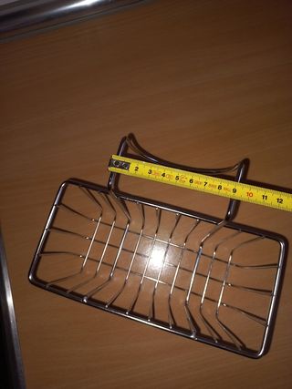 Estanteria escurreplatos metalica para estropajos