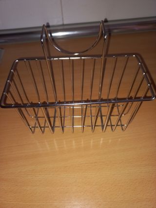 Estanteria escurreplatos metalica para estropajos