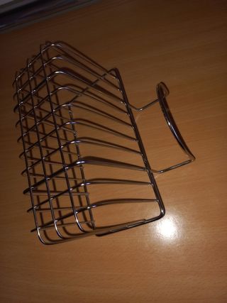 Estanteria escurreplatos metalica para estropajos