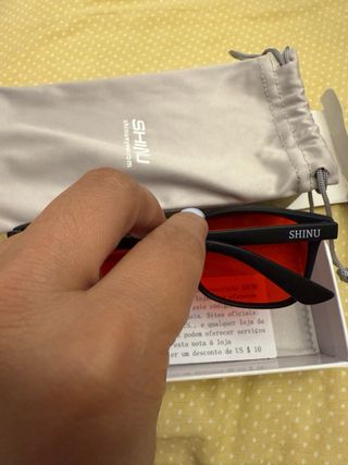 Gafas sol SHNU rojas-negras