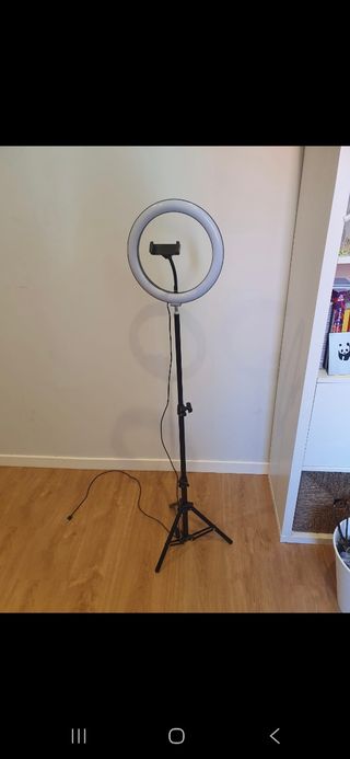 Aro Luz LED con trípode