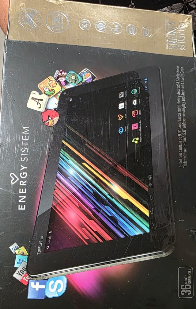 Tablet nueva  plastificada