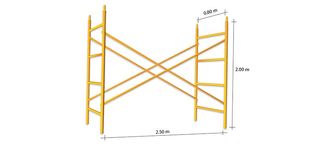 Andamios homologados - Alquiler