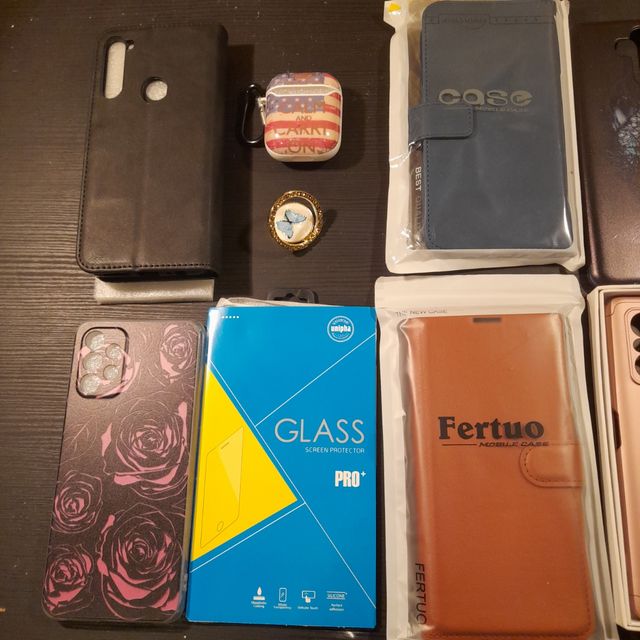 Lotto 10 custodia cover smartphone miste