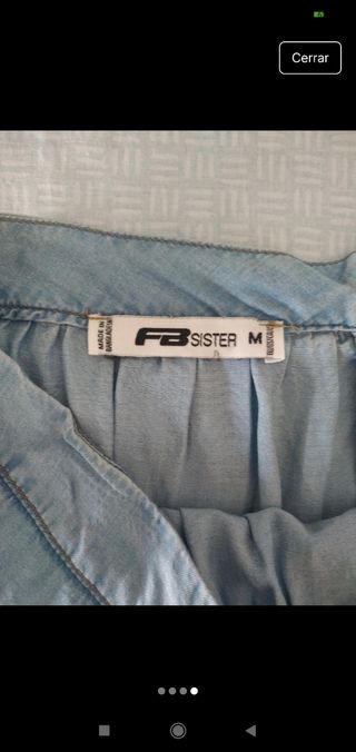 Minifalda vaquera azul