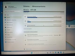Portátil Asus F515JA - Gris