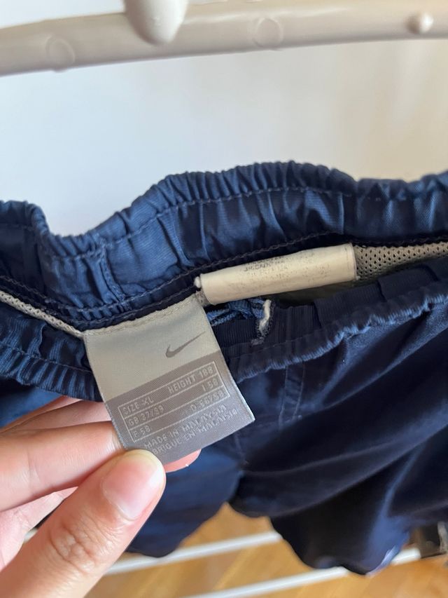Pantalón Nike cropped azul