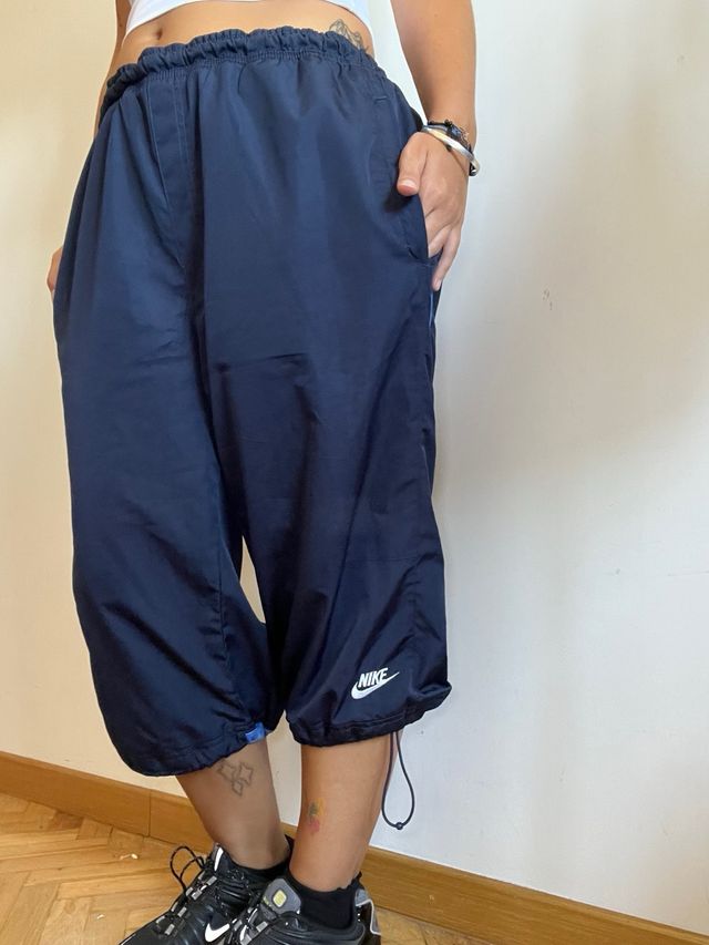 Pantalón Nike cropped azul