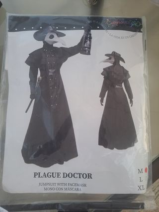 Disfraz Médico Peste Negra M