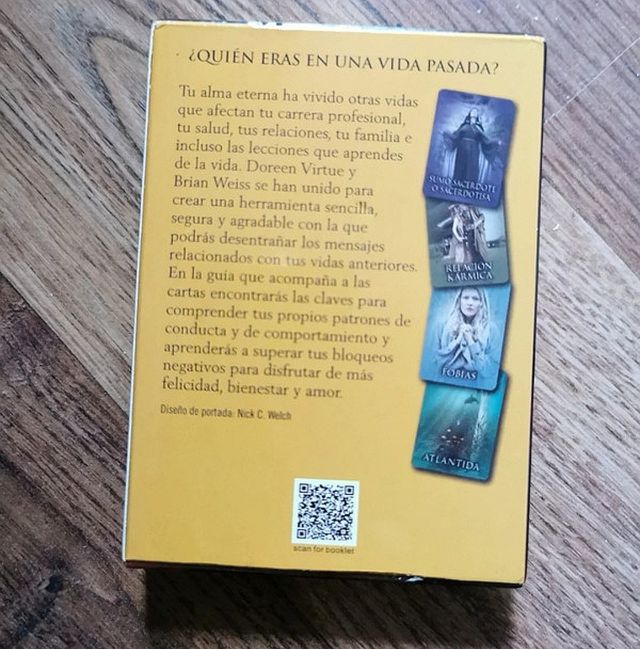 Cartas Oráculo Vidas Pasadas