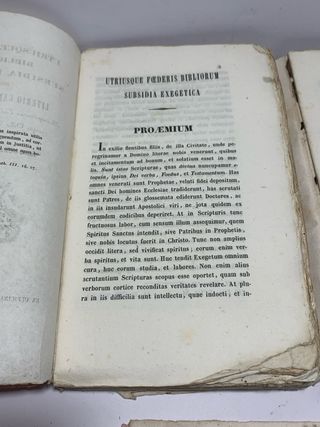 4 Libri Antichi Utriusque foederis Turchi 1841-43