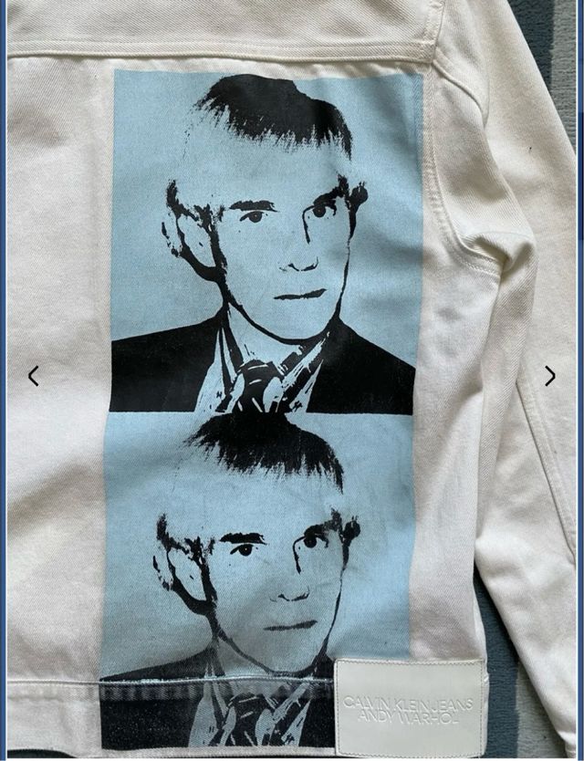 Chaqueta vaquera de la colección Andy Warhol de Calvin Klein 