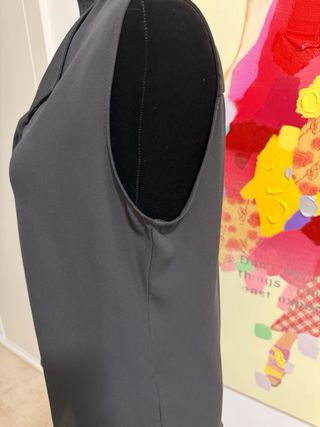Blusa negra elegante