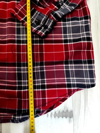 Camisa Harley Davidson XL - Roja Gris